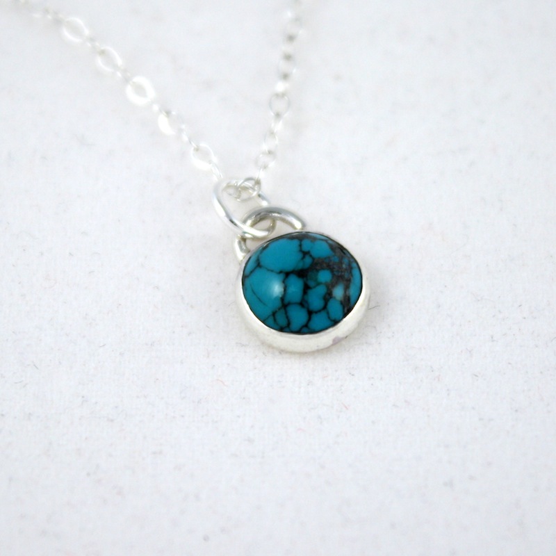 Simple Turquoise Necklace – Brandon Rubin